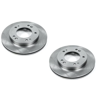 SET-P15JBR965-2 Powerstop Juego de discos de freno delanteros de 2 ruedas para Isuzu Axiom Rodeo Foto 1 de 3