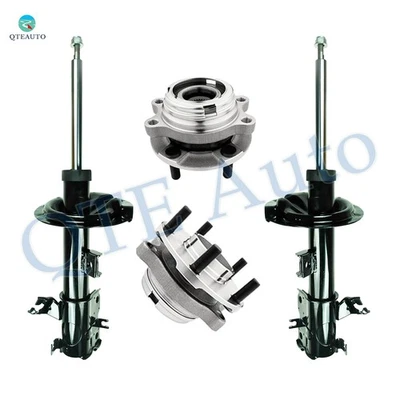 Juego de 4 cojinetes de cubo de rueda de puntal de suspensión delantera para Nissan Quest 2004-2009 Foto 1 de 4