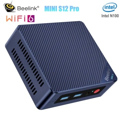Beelink MINI S 12 Pro Intel Processor N100 Windows 11 Office MINI PC WiFi6 BT5.2 - Image 1 of 4