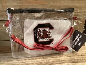 South Carolina Gamecocks Clear Stadium Approved Messenger Bag 10” x 7” - Picture 1 of 4
