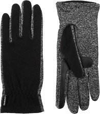 Women'S Unlined Water Repellant Touch Screen Gloves, Black, One Size