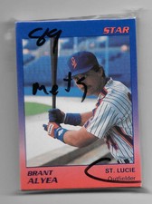 1989 Star Minor League Team Set - St. Lucie METS (Blue/Orange)