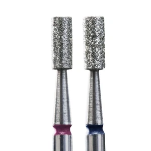 STALEKS PRO Diamond nail drill bit (cylinder) | Set of 1 pcs (FA20)