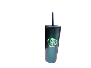 Starbucks Tumbler Drink Cold Cup Stainless Steel Holiday 2020 16 oz - Picture 1 of 1