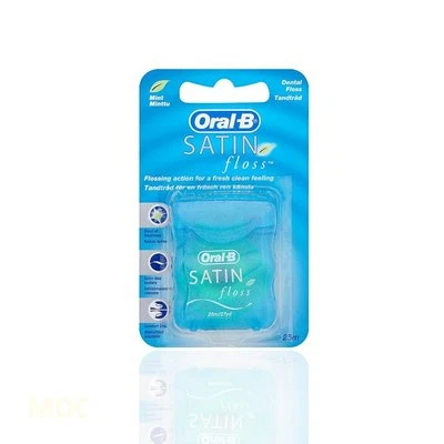 Oral-B Satin Floss Mint 25m