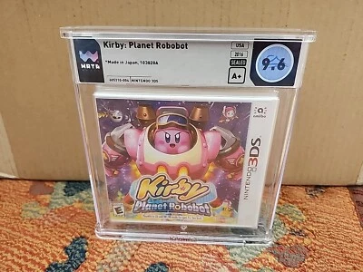 Sealed Kirby Planet Robobot Nintendo 3DS US Factory Sealed Wata Graded 9.6 A+ - Image 1 of 4