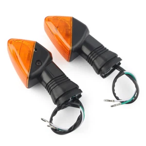Front Turn Signal Indicator Light For KAWASAKI ZX-6R 10R Z750/ S 1000 KLE500/650 - Picture 1 of 11