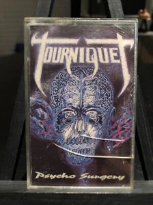 Psycho Surgery by Tourniquet (Cassette 1991) Intense Records Metal Thrash RARE - Picture 1 of 5