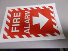 New Brady 80161 Fire Alarm Safety Sign 14" X 10" *Free Shipping*