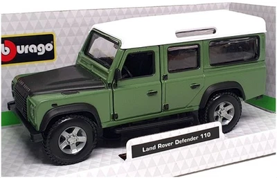 Burago escala 1/32 18-43029/GN - Land Rover Defender 110 - verde Foto 1 de 4