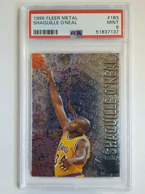 1996 Fleer Metal Shaquille O'Neal #183 - PSA 9 - Изображение 1 из 2