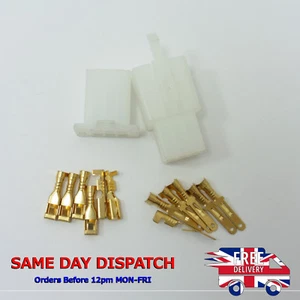 2,8 mm PIN Spatenstecker Mini 6-Wege Auto Motorrad Boot Stecker Elektro-Kit - Bild 1 von 3