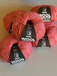 Lang Yarns PRIDE Wooladdicts Peony (rosa): 5 Knäuel je 100g / 280m - Bild 1 von 3