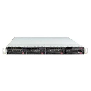 Supermicro CSE-819U Server 2x 8-Core Xeon E5-2630 v3 2,4GHz 128GB SATA - Bild 1 von 5
