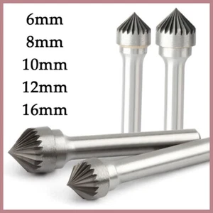 K Type Rotary File Solid Carbide Cutter Grinding Shank Drill Bit Metal Ø6mm~16mm - Picture 1 of 12