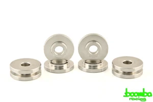 Focus ST Aluminum Shifter Base Bushings PURE ALUMINUM FINISH - Bild 1 von 2