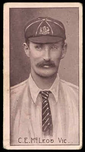 Sniders & Abrahams - 'Australian Cricket Team 1905 (Mauve)' - C.E. McLeod (Vi... - Picture 1 of 2