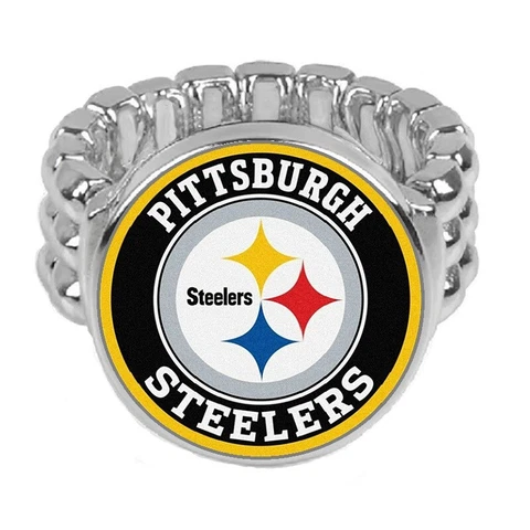 Special Pittsburgh Steelers Mens Womens Football Ring Fits All Sizes w GiftPk D2 Cover