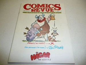 Comics Revue Magazine Vol. 1 No. 18 Hagar the Horrible Dik Browne 1987 edition - Imagen 1 de 4
