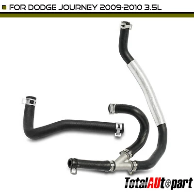 HVAC Heater Hose Assembly w/ Auxiliary Heater for Dodge Journey 2009-2010 3.5L - Image 1 of 4