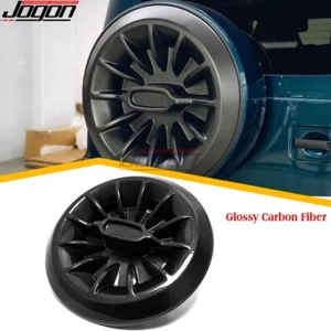 Carbon Fiber Rear Spare Wheel Covers For Mercedes Benz W464 G500 G63 AMG 2019-23 - Imagen 1 de 13