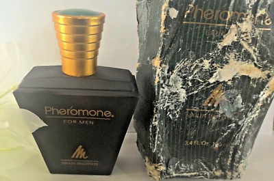 Feromonas originales para hombres Marilyn Miglin 3,4 OZ spray de colonia caja de presa años 90 Foto 1 de 4