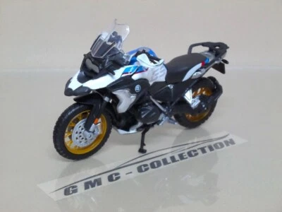 BMW R1250 GS 2015 BiANCO WHiTE MOTO MAiSTO 1/18 - Immagine 1 di 3