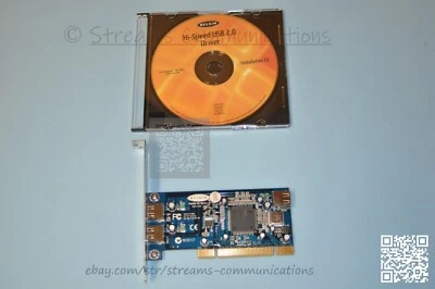 Belkin 3 Port USB 2.0 High Speed PCI USB Card P/N-151-02601-101 [FSU219] 3 Ports - Image 1 of 4