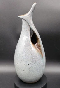 Gay Schempp? Studio Pottery Vase Organic MCM Design Not Signed - Picture 1 of 18