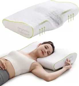 Adjustable Contour Memory Foam Pillow - Standard Size - Orthopedic Neck Support, - Picture 1 of 7