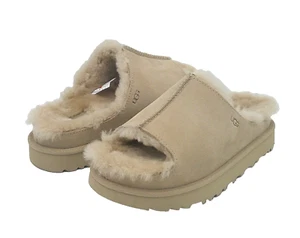 UGG Greenport Slide Damen Slipper Wildleder Sand US 10 /UK 8 /EU 41 - Bild 1 von 5