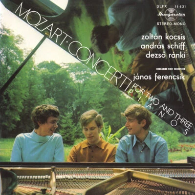 MOZART Concertos for 2 & 3 Pianos SCHIFF KOCSIS RANKI Hungaroton SLPX-11631 LP Foto 1 de 3