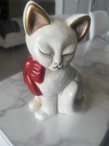 Gatto Thun Fiocco Rosso Vecchia Produzione Cat Thun - Bild 1 von 7
