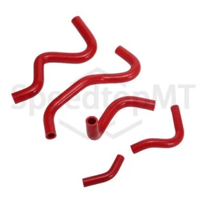 Water Pipe Radiator Coolant Hose Set For HONDA CBR250RR MC22 1990-1994 1993 Red - Picture 1 of 1