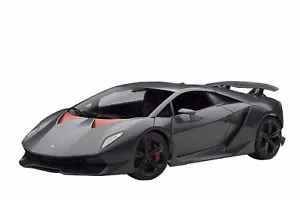 Producto Acabado Raro AUTOart 1/18 Lamborghini Sesto Element Gris Carbono f10956 - Imagen 1 de 5
