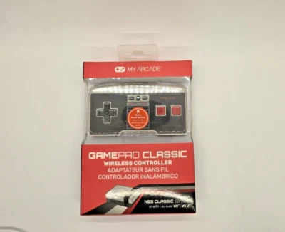 New In Box My Arcade GAMEPRO CLASSIC Wireless Controller NES Classic Wii, Wii U - Image 1 of 4