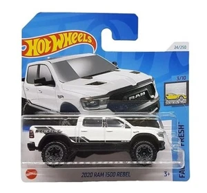 RAM 1500 Rebel 2020 Bianco White Hot Wheels Factory Fresh 1:64 Nuovo 24/250 - Foto 1 di 3