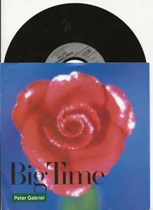 PETER GABRIEL BIG TIME SINGLE FROM GERMANY + PIC SLEEVE, MINT, NEW - Picture 1 of 1