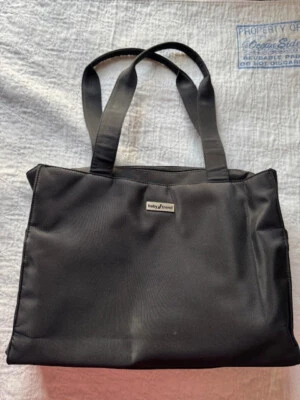 Baby Trend Baby Diaper Bag,  Black Day Bag,  laying pad for diaper changes - Image 1 of 4