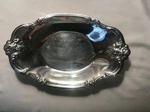 Vintage International Sliver Company Oval 8” Candy Dish #448 - Picture 1 of 3