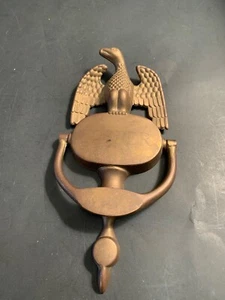 Messing Adler Türklopfer Maskruz Portugal Vintage - Bild 1 von 10