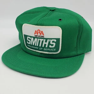 VTG ARA Services - Smith's Haulmark of Service - Hat Cap Patch U.S.A. Retro - Picture 1 of 21