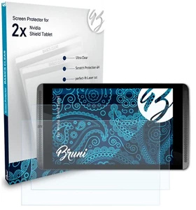 Bruni 2x Protective Film for Nvidia Shield Tablet Screen Protector - Picture 1 of 4