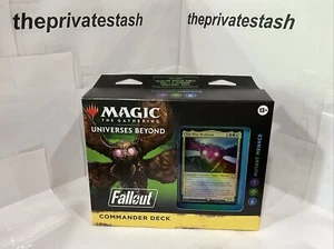Magic the Gathering Universes Beyond: Fallout Commander Deck Mutant Menace - Picture 1 of 1