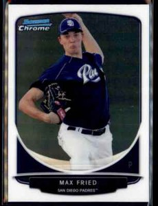 2013 Bowman Chrome Draft Picks & Prospects Max Fried San Diego Padres #TP-14
