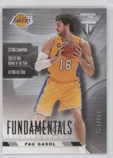 2013-14 Panini Titanium Fundamentals /199 Pau Gasol #47 HOF