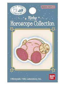 Hoshi no Kirby Horoscope Collection Patch Emblem Sticker Aries Star Kirby Japan - Picture 1 of 4