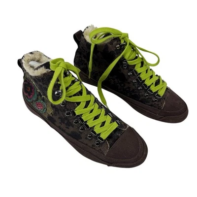 Desigual Mujer Zapatillas Botines Floral Talla EU 39 US 8 Foto 1 de 4