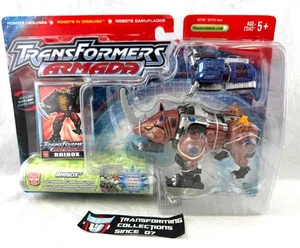Transformers Armada Rhinox with Armorhide Mini-Con MOSC - Picture 1 of 2