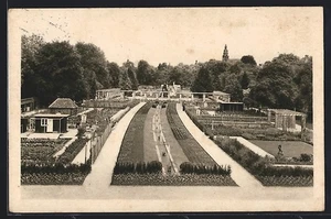 AK Coburg, Deutsche Rosenschau 1929, Gesamtansicht von der Gaststätte aus 1929  - Picture 1 of 2
